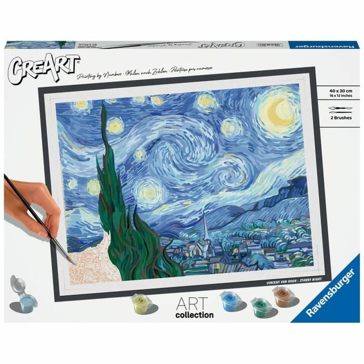 Sällskapsspel Ravensburger CREART - VAN GOGH-Leksaker och spel, Spel och tillbehör-Ravensburger-peaceofhome.se