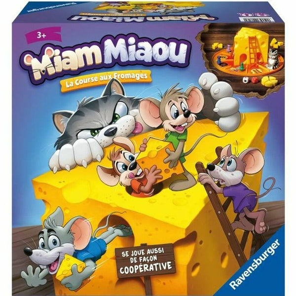 Sällskapsspel Ravensburger Miam Miaou (FR)-Leksaker och spel, Spel och tillbehör-Ravensburger-peaceofhome.se
