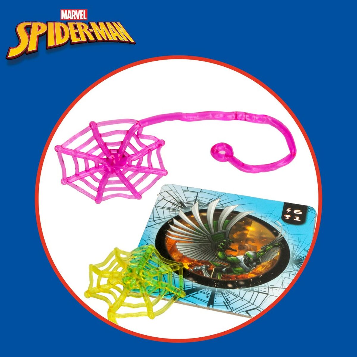 Sällskapsspel Spider-Man Defence Game (6 antal)-Leksaker och spel, Spel och tillbehör-Spider-Man-peaceofhome.se