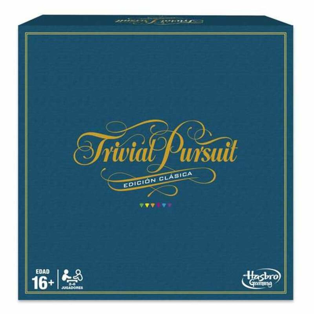 Sällskapsspel Trivial Pursuit Classic (ES)-Leksaker och spel, Spel och tillbehör-Trivial Pursuit-peaceofhome.se