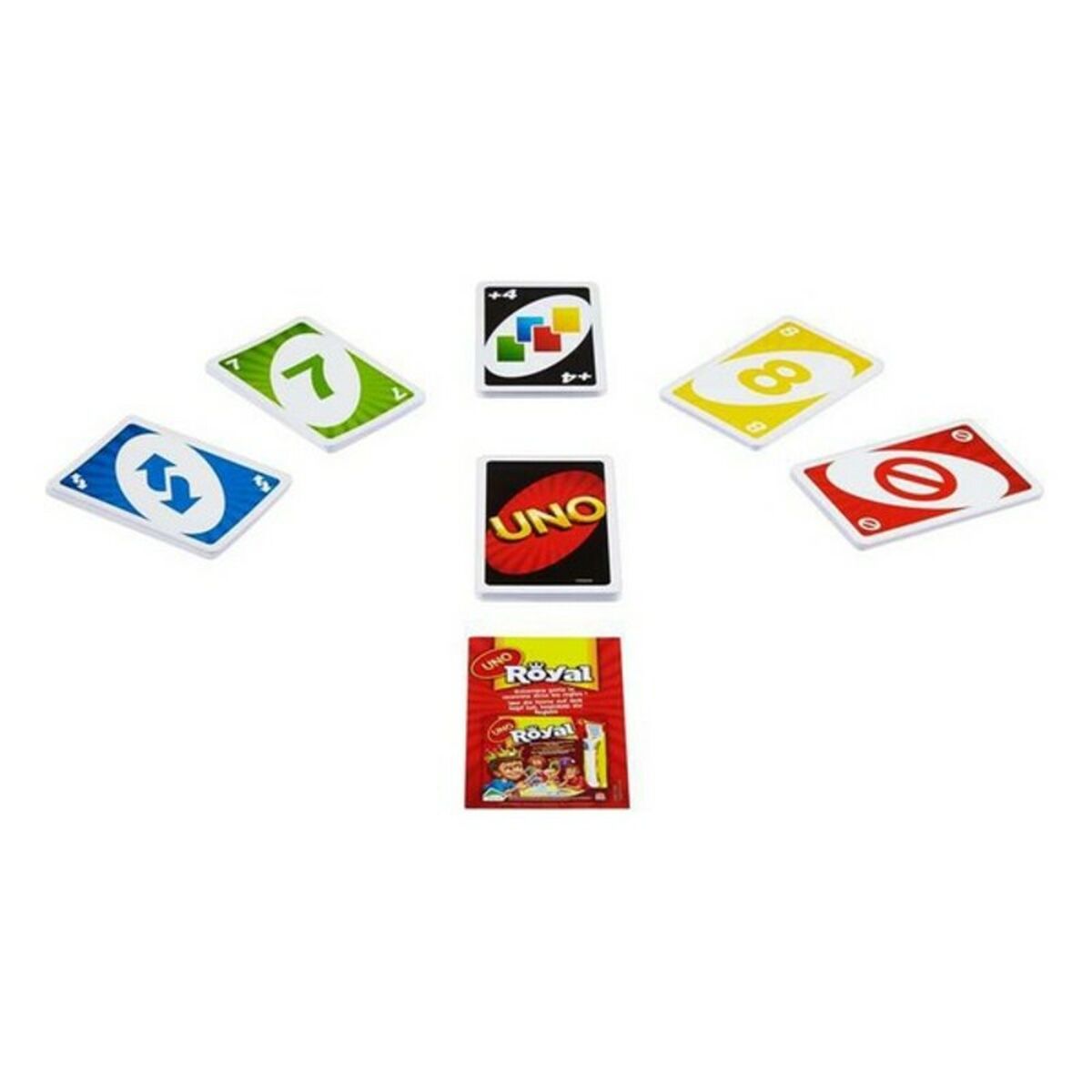 Sällskapsspel Uno Mattel-Leksaker och spel, Spel och tillbehör-Mattel-peaceofhome.se
