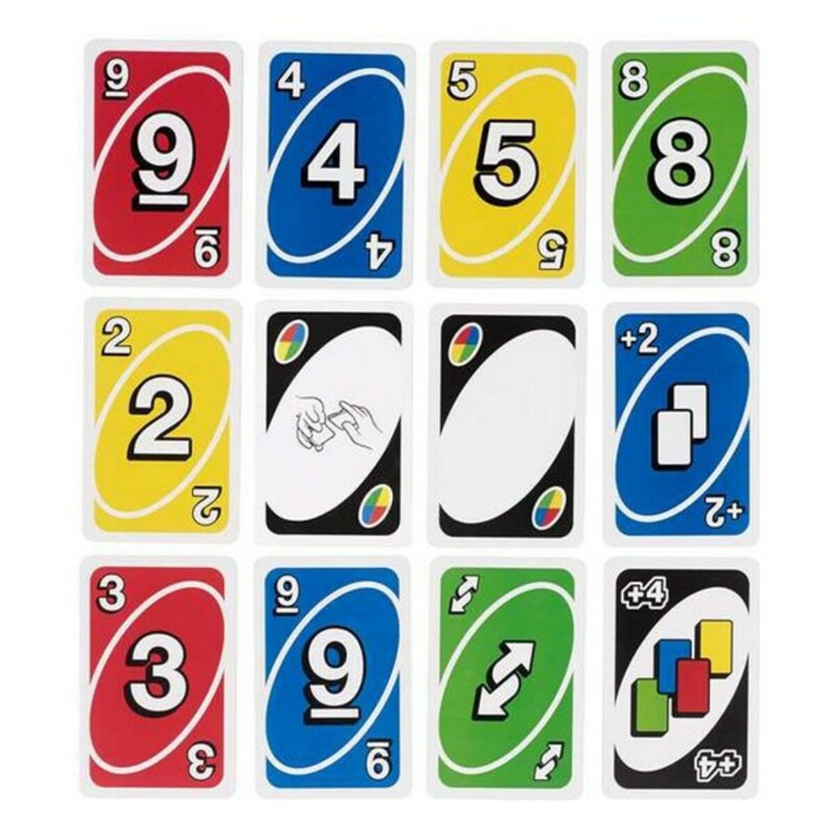 Sällskapsspel Uno Mattel-Leksaker och spel, Spel och tillbehör-Mattel-peaceofhome.se