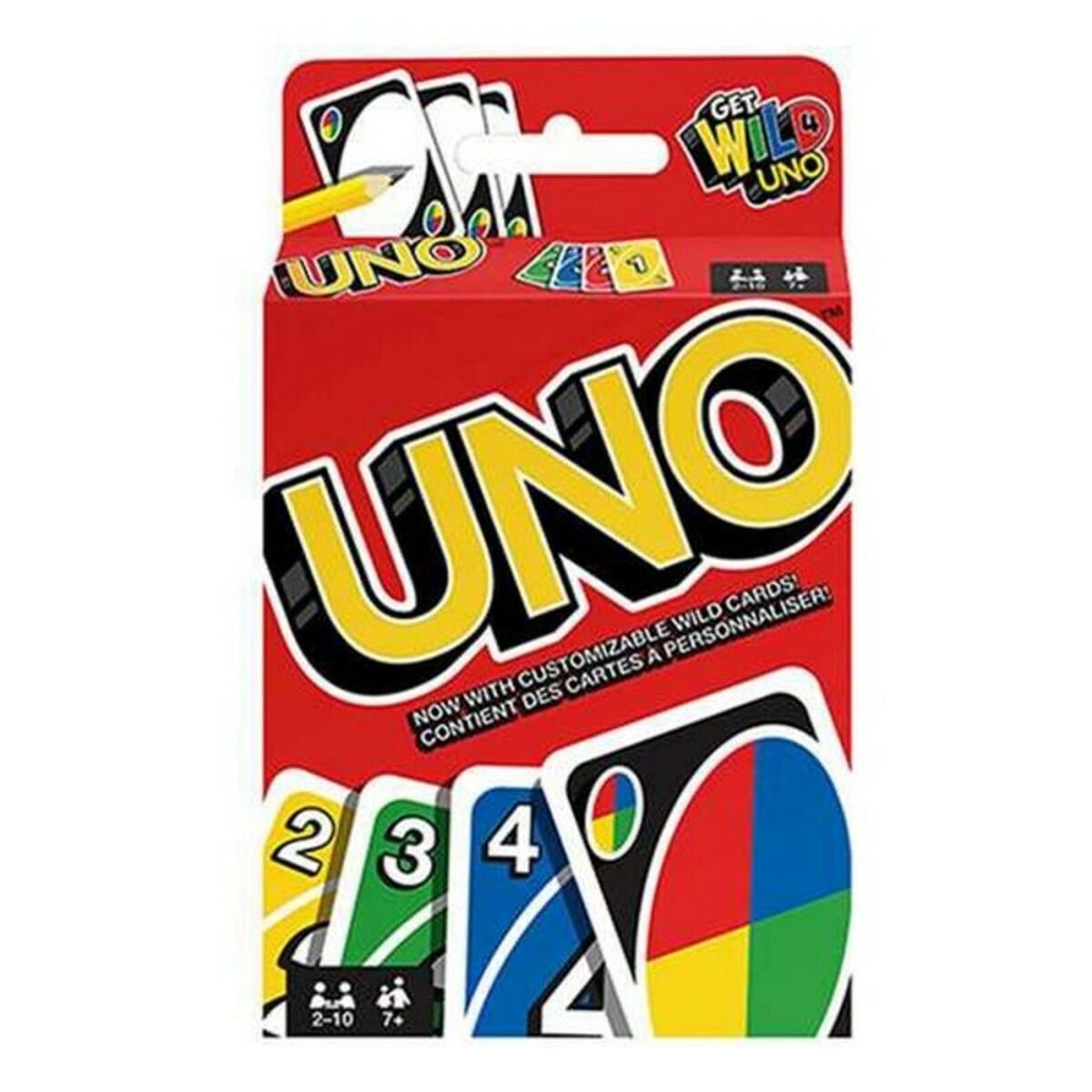 Sällskapsspel Uno Mattel-Leksaker och spel, Spel och tillbehör-Mattel-peaceofhome.se