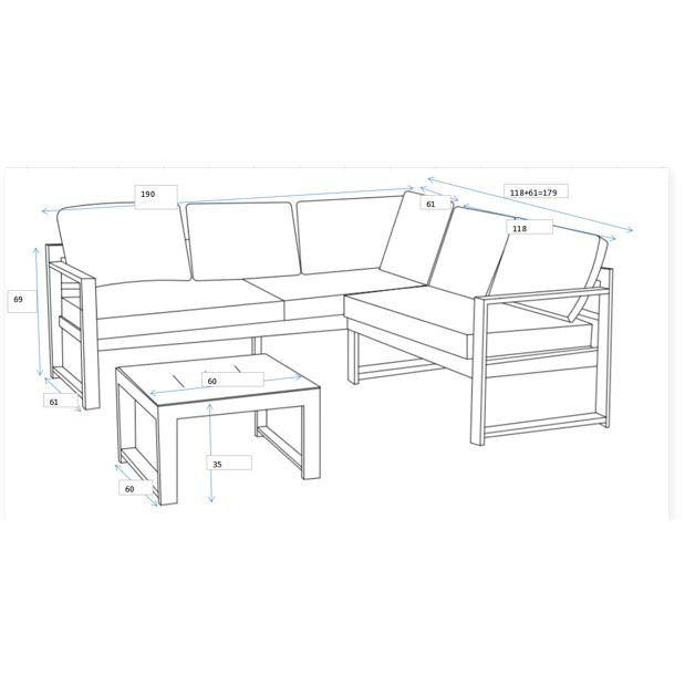 Salvador Loungegrupp-Conversation Set-Venture Home-peaceofhome.se