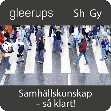 Samhällskunskap – så klart! Digitalt, lärare, 12 mån (OBS! Endast för lärare)-Digitala böcker-Gleerups Utbildning AB-peaceofhome.se