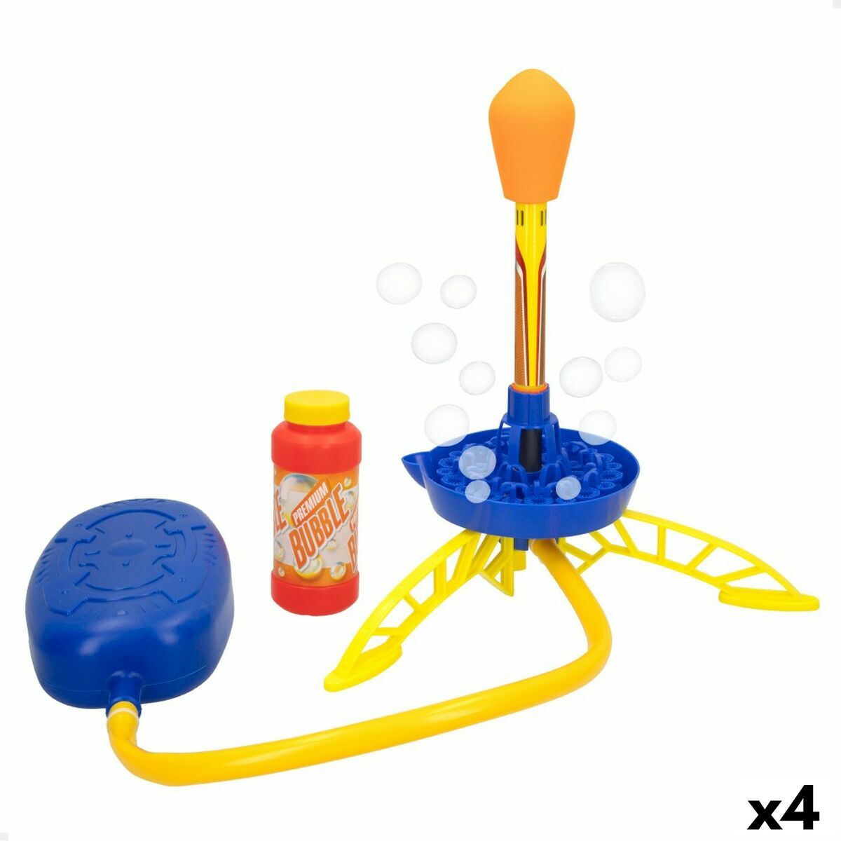 Såpbubbelspel Raket 237 ml 90 x 32 x 31 cm (4 antal)-Leksaker och spel, Sport och utomhus-BigBuy Kids-peaceofhome.se