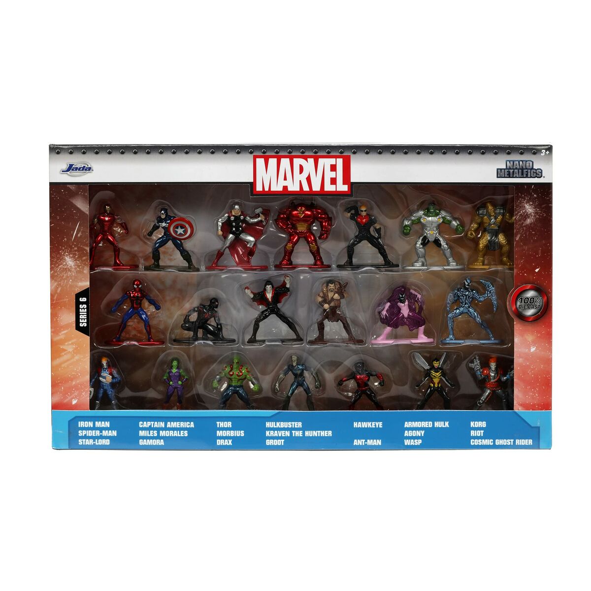 Sats med figurer Marvel 20 Delar-Leksaker och spel, Dockor och actionfigurer-Marvel-peaceofhome.se
