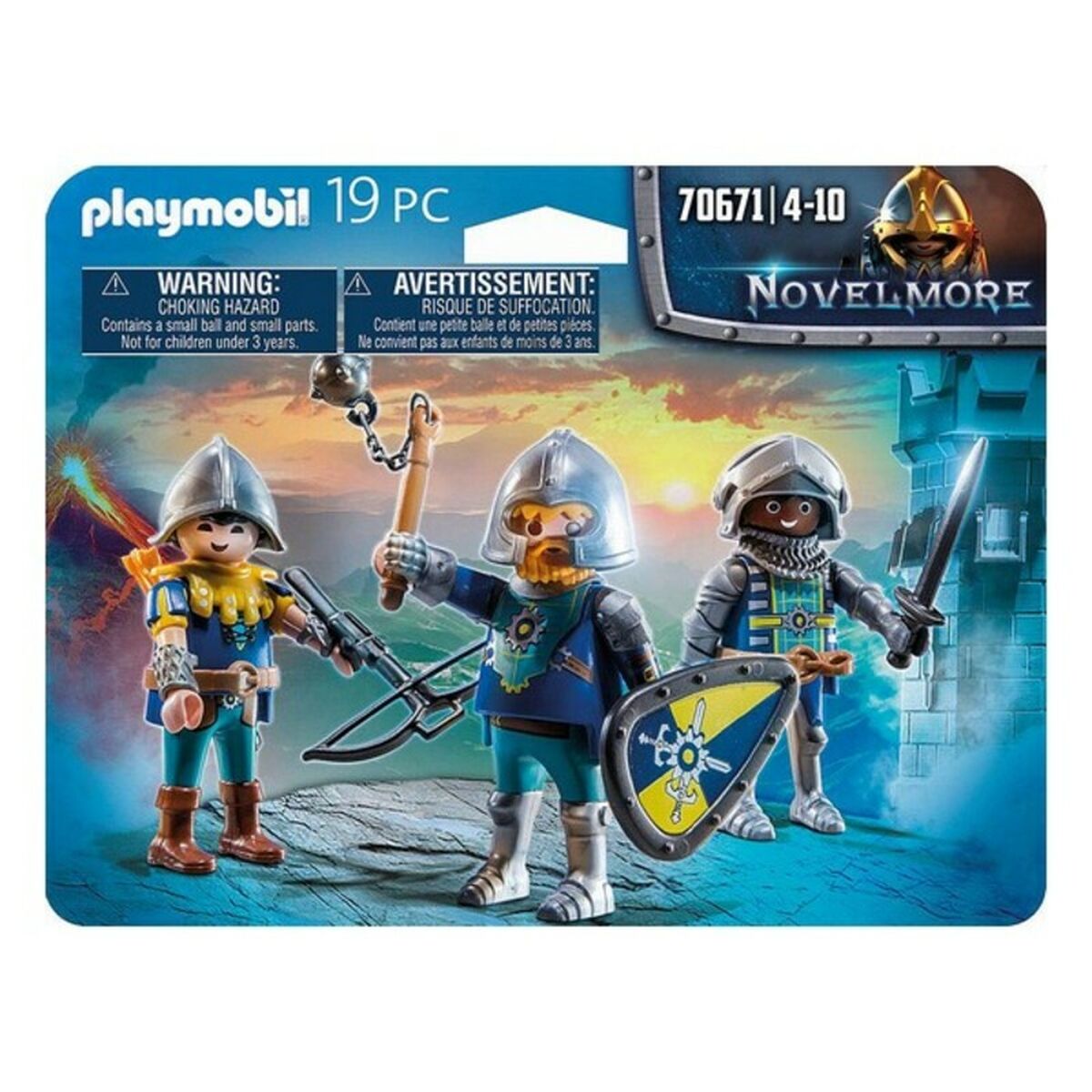 Sats med figurer Novelmore Knights Playmobil 70671 (19 pcs)-Leksaker och spel, Dockor och actionfigurer-Playmobil-peaceofhome.se