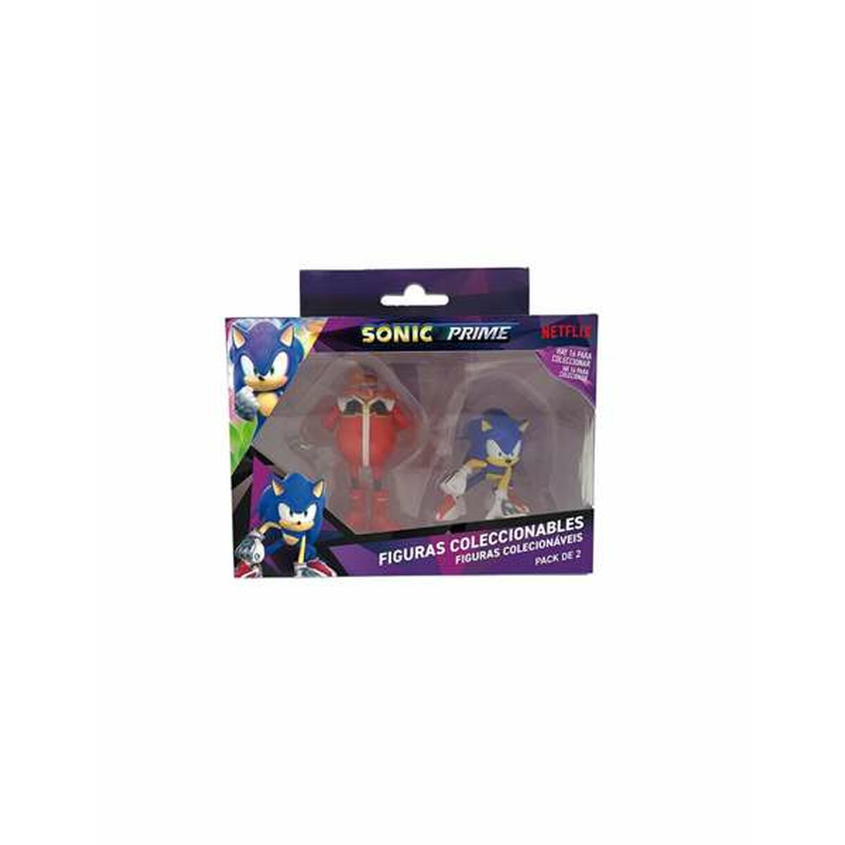 Sats med figurer Sonic 6,5 cm-Leksaker och spel, Dockor och actionfigurer-Sonic-peaceofhome.se