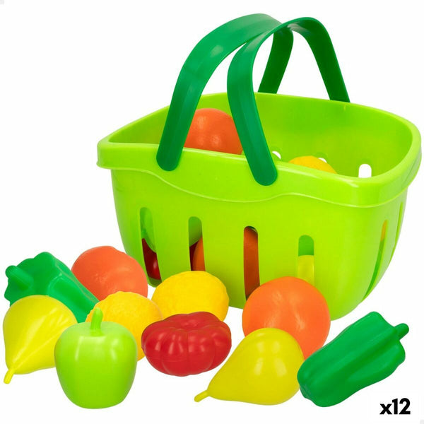 Sats med matleksaker Colorbaby 22 Delar (12 antal)-Leksaker och spel, Imitera spel-Colorbaby-peaceofhome.se