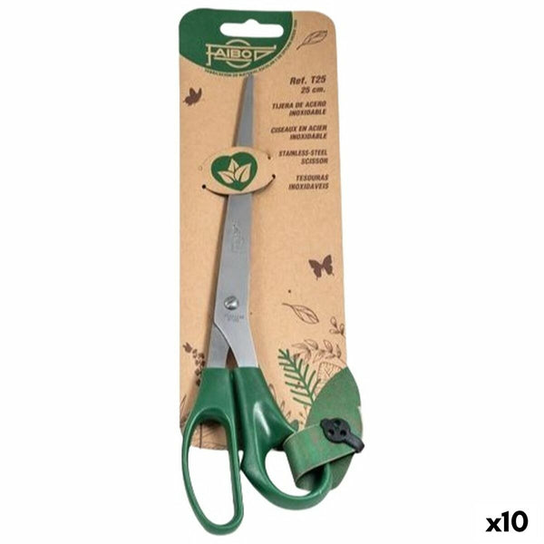 Sax Faibo Grön Rostfritt stål Plast 25 cm (10 antal)-Kontor och Kontorsmaterial, Kontorsmaterial-Faibo-peaceofhome.se