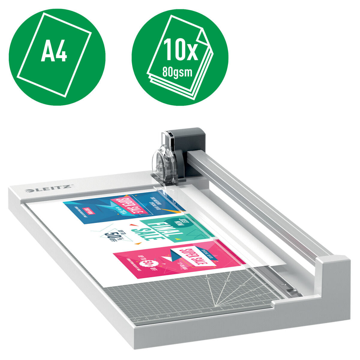 Saxar Leitz Precision Home Office A4 Antracitgrå-Kontor och Kontorsmaterial, Kontorsmaterial-Leitz-peaceofhome.se