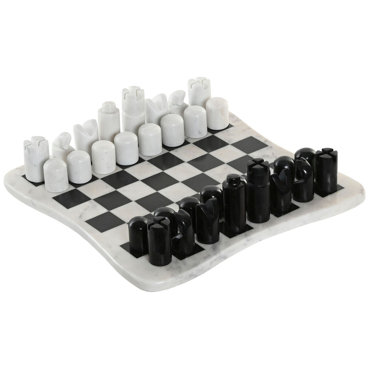 Schack Home ESPRIT Marmor-Leksaker och spel, Spel och tillbehör-Home ESPRIT-peaceofhome.se