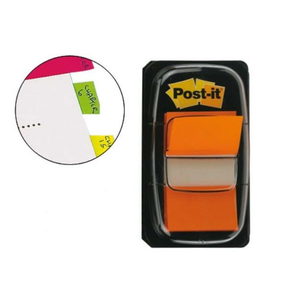 Separatorer Post-it 70071392826 Orange Standard (50 antal)-Kontor och Kontorsmaterial, Pappersprodukter för kontoret-Post-it-peaceofhome.se
