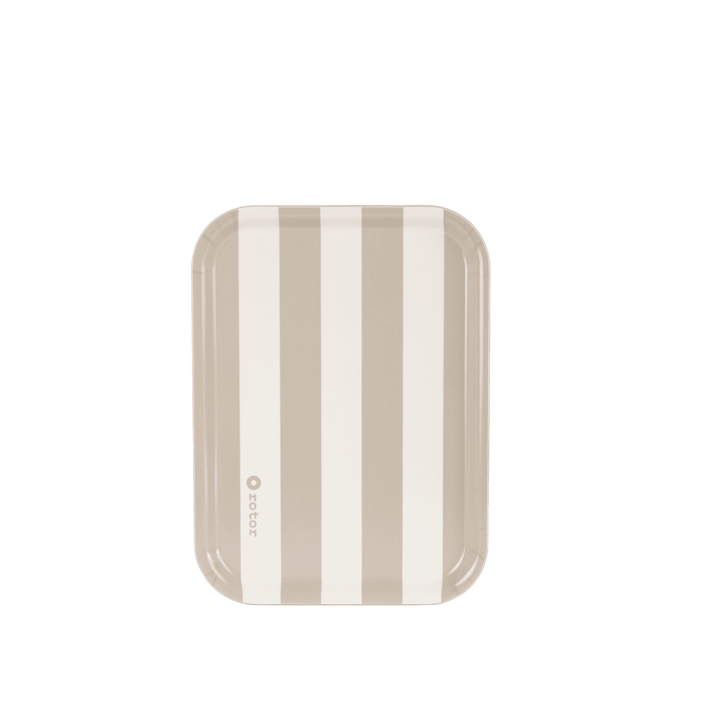 Serv.bricka Stripes-Blond/ Serv.tray Stripes-blond-Brickor-Rotor Design-peaceofhome.se