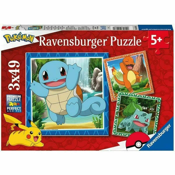 Set 3 pussel Ravensburger 49 Delar 147 Delar 3 antal-Leksaker och spel, Pussel och hjärngrupper-Ravensburger-peaceofhome.se