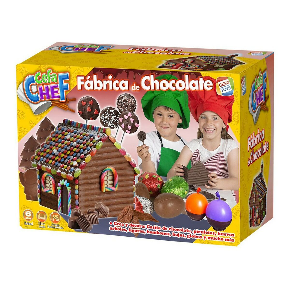 Set Fábrica de Chocolate Cefatoys 21791 (ES)-Leksaker och spel, Imitera spel-Cefatoys-peaceofhome.se
