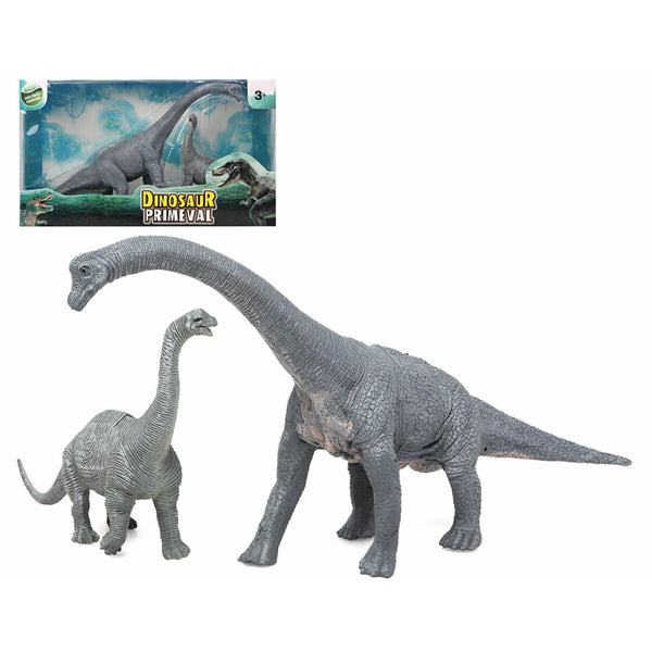 Set med 2 dinosaurier 2 antal 32 x 18 cm-Leksaker och spel, Dockor och actionfigurer-BigBuy Kids-peaceofhome.se