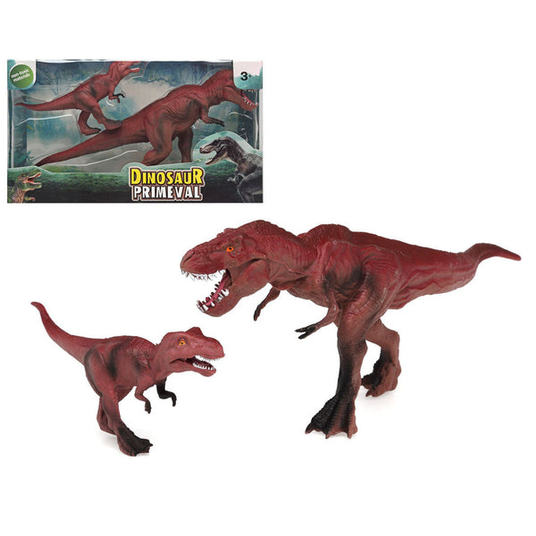 Set med 2 dinosaurier 2 antal 32 x 18 cm-Leksaker och spel, Dockor och actionfigurer-BigBuy Kids-peaceofhome.se