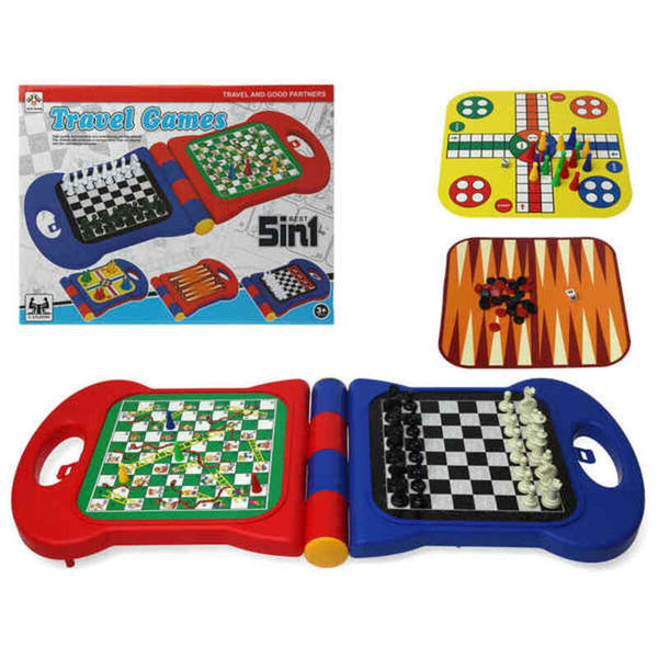 Set med 5 Brädspel 36 x 28 cm Plast-Leksaker och spel, Spel och tillbehör-BigBuy Kids-peaceofhome.se