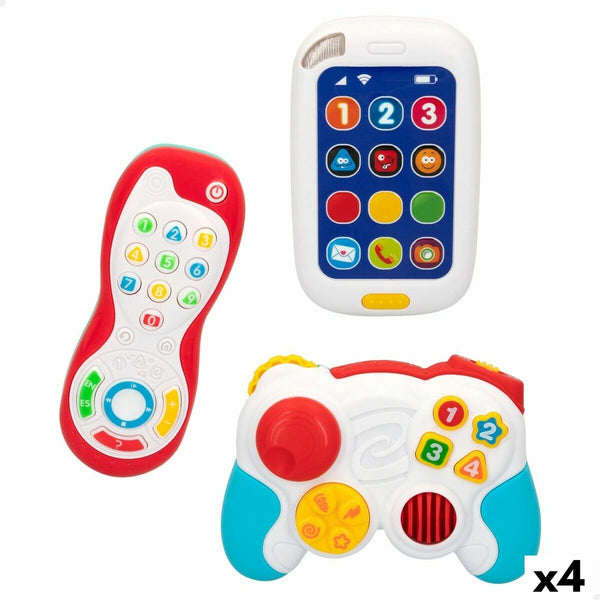 Set med bebisleksaker PlayGo 14,5 x 10,5 x 5,5 cm (4 antal)-Bebis, Leksaker för småbarn-PlayGo-peaceofhome.se
