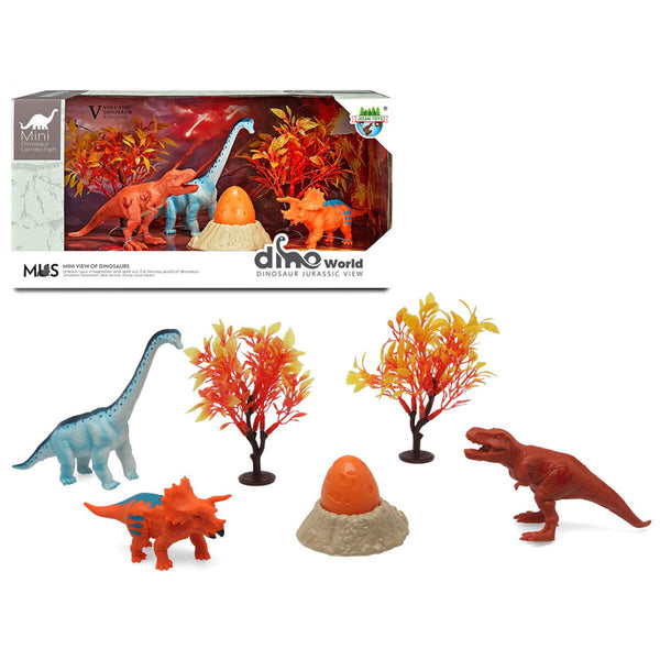 Set med dinosaurier 36 x 18 cm-Leksaker och spel, Dockor och actionfigurer-BigBuy Kids-peaceofhome.se