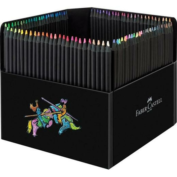 Set med pennor Faber-Castell Black Edition 100 Delar Multicolour-Kontor och Kontorsmaterial, konst och hantverk-Faber-Castell-peaceofhome.se