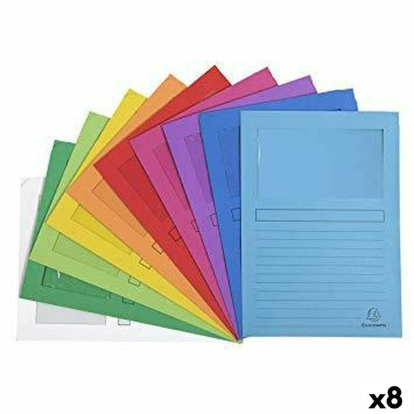 Set med undermappar Exacompta FOREVER A4 50 Delar (8 antal)-Kontor och Kontorsmaterial, Kontorsmaterial-Exacompta-peaceofhome.se