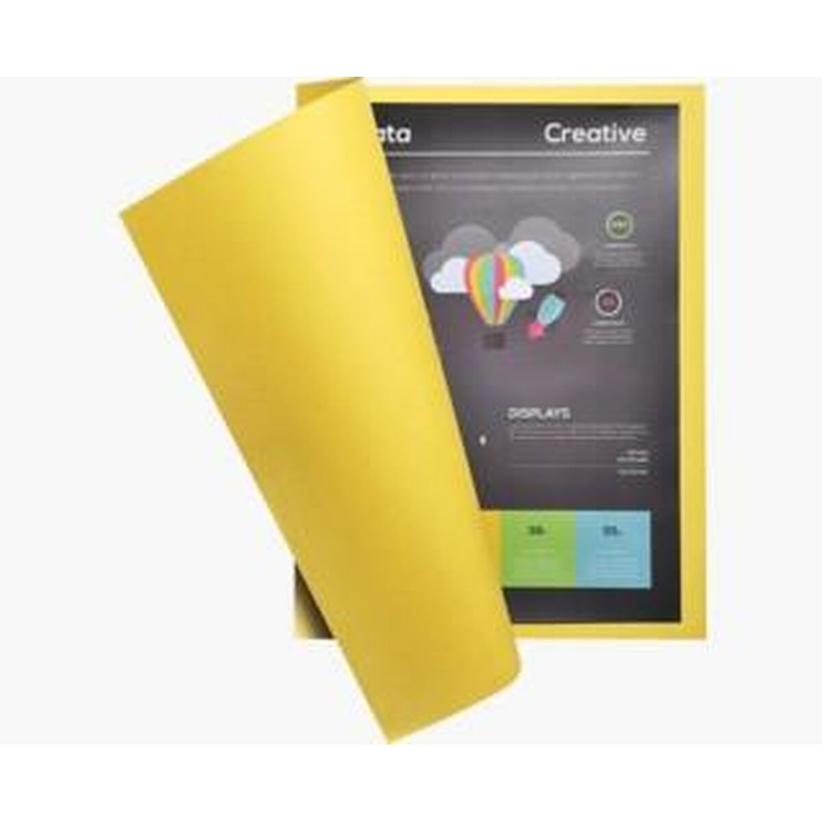 Set med undermappar Exacompta ROCK Gul A4 100 Delar (5 antal)-Kontor och Kontorsmaterial, Kontorsmaterial-Exacompta-peaceofhome.se