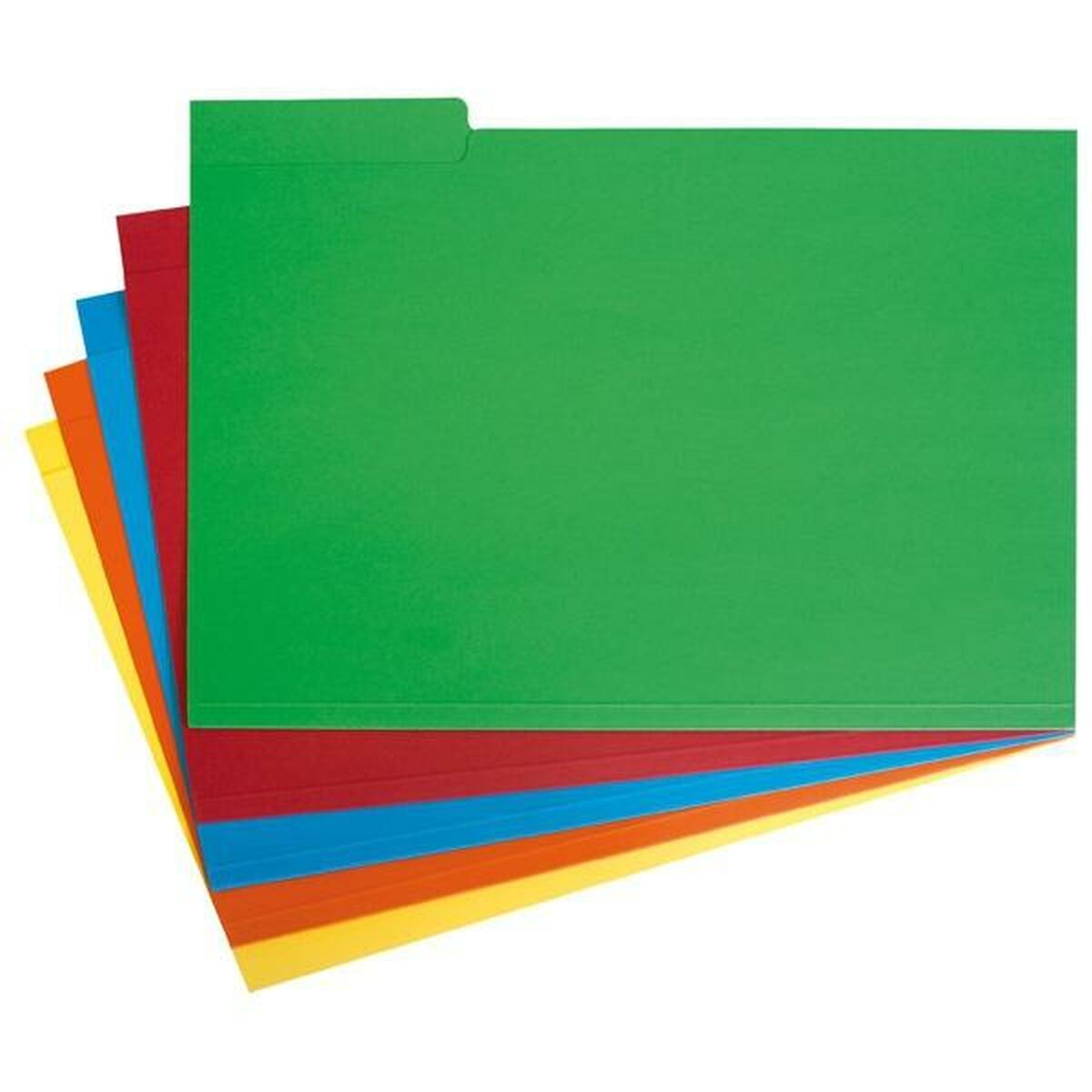 Set med undermappar Grafoplas Gul A4 50 Delar (5 antal)-Kontor och Kontorsmaterial, Kontorsmaterial-Grafoplas-peaceofhome.se