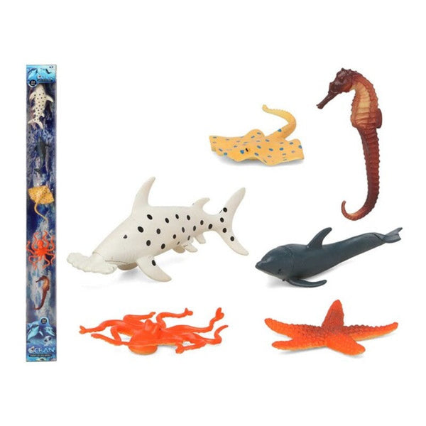 Set med vilda djur Ocean 110319 (6 pcs) 100 cm-Leksaker och spel, Dockor och actionfigurer-BigBuy Fun-peaceofhome.se
