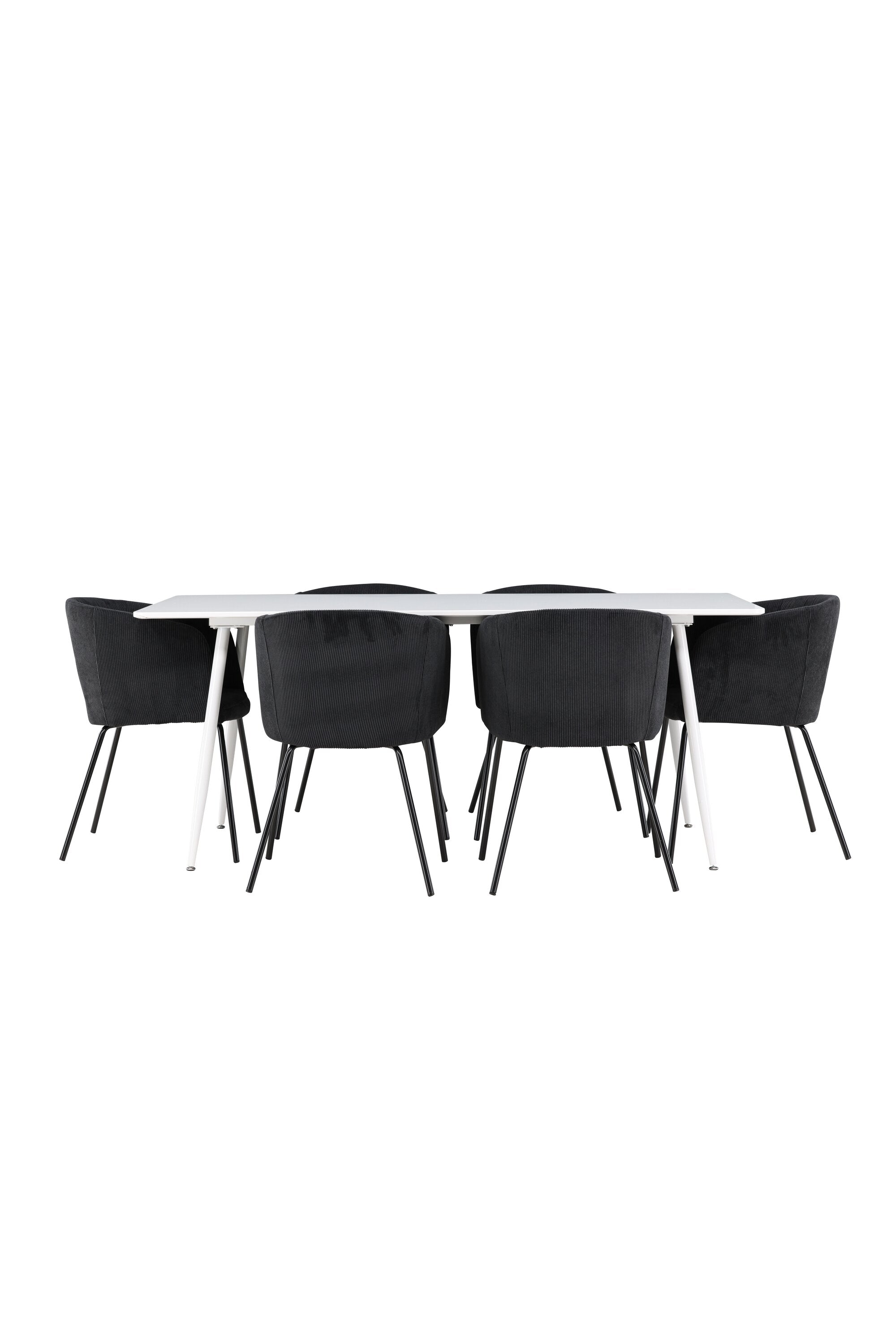 Silar Matbord med Berit Matstol-GR Dining Set-Venture Home-peaceofhome.se