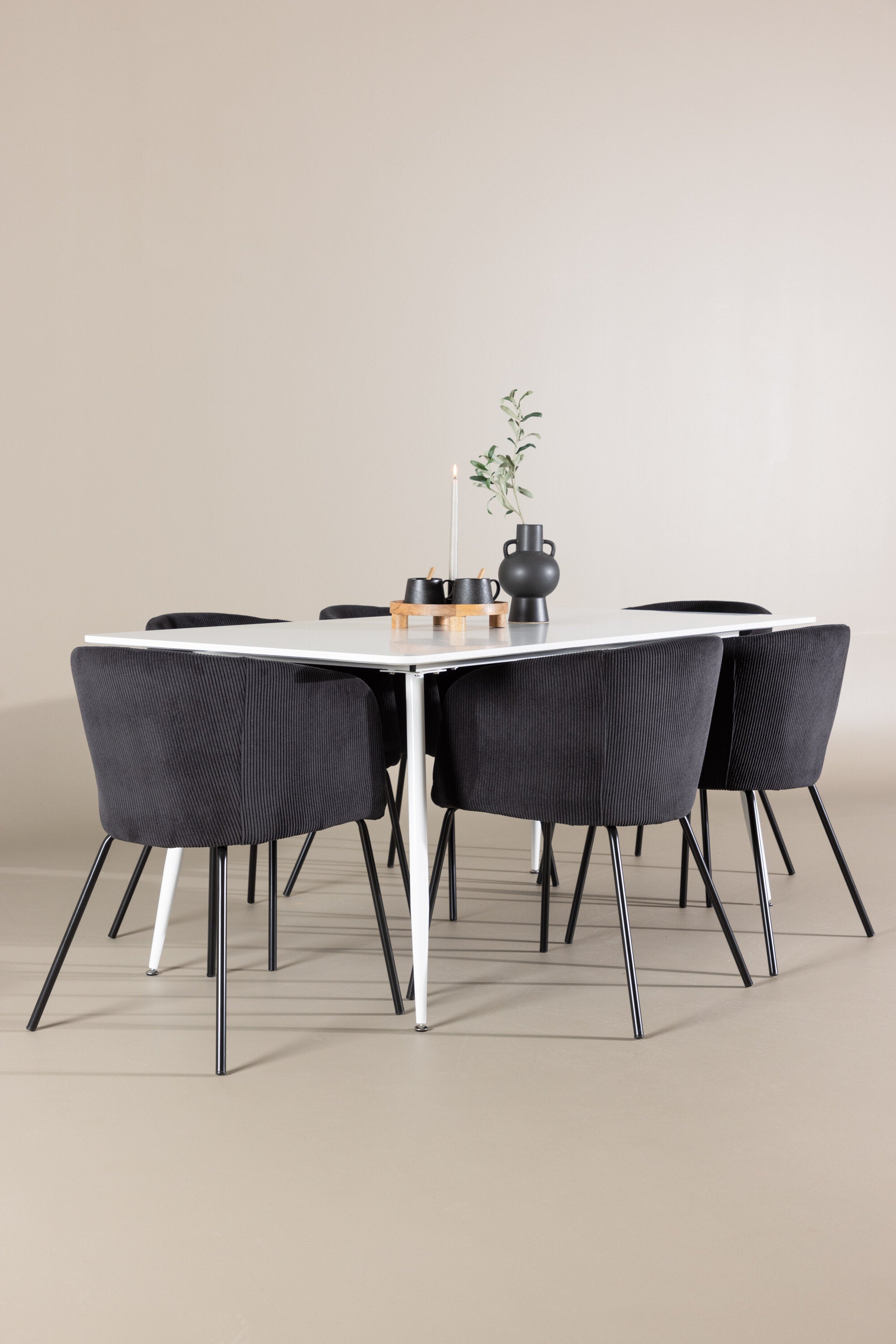 Silar Matbord med Berit Matstol-GR Dining Set-Venture Home-peaceofhome.se