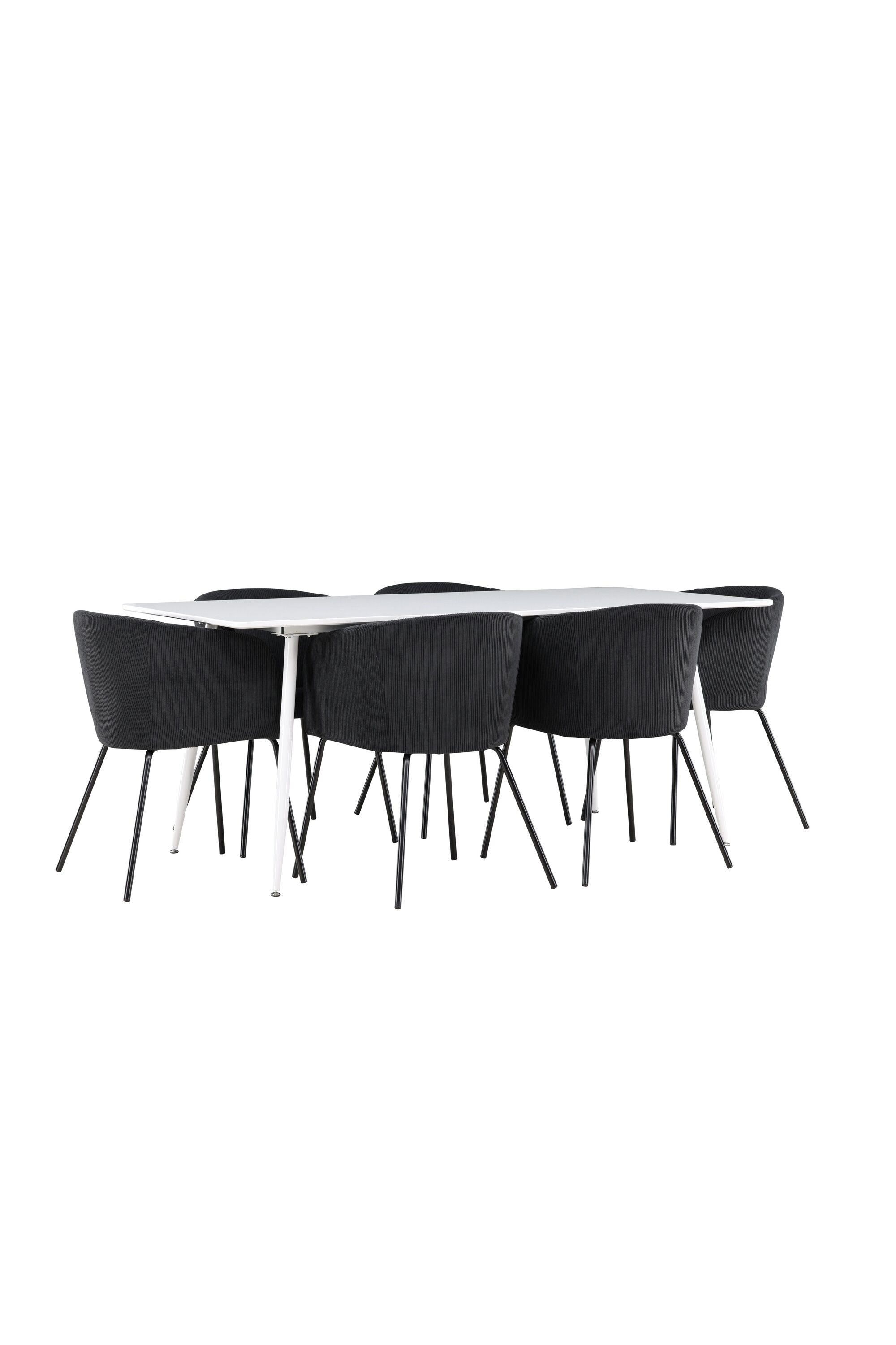 Silar Matbord med Berit Matstol-GR Dining Set-Venture Home-peaceofhome.se