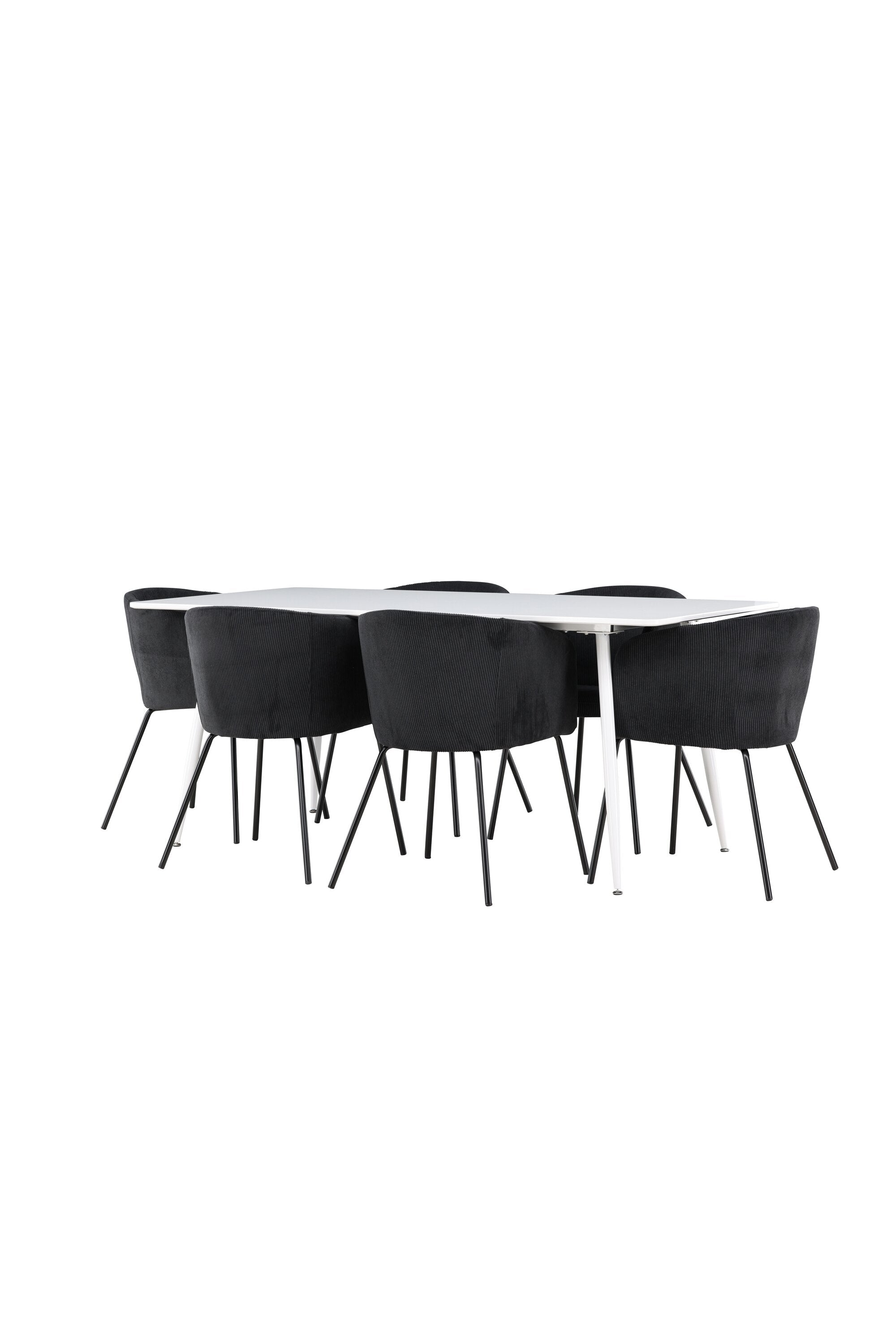 Silar Matbord med Berit Matstol-GR Dining Set-Venture Home-peaceofhome.se