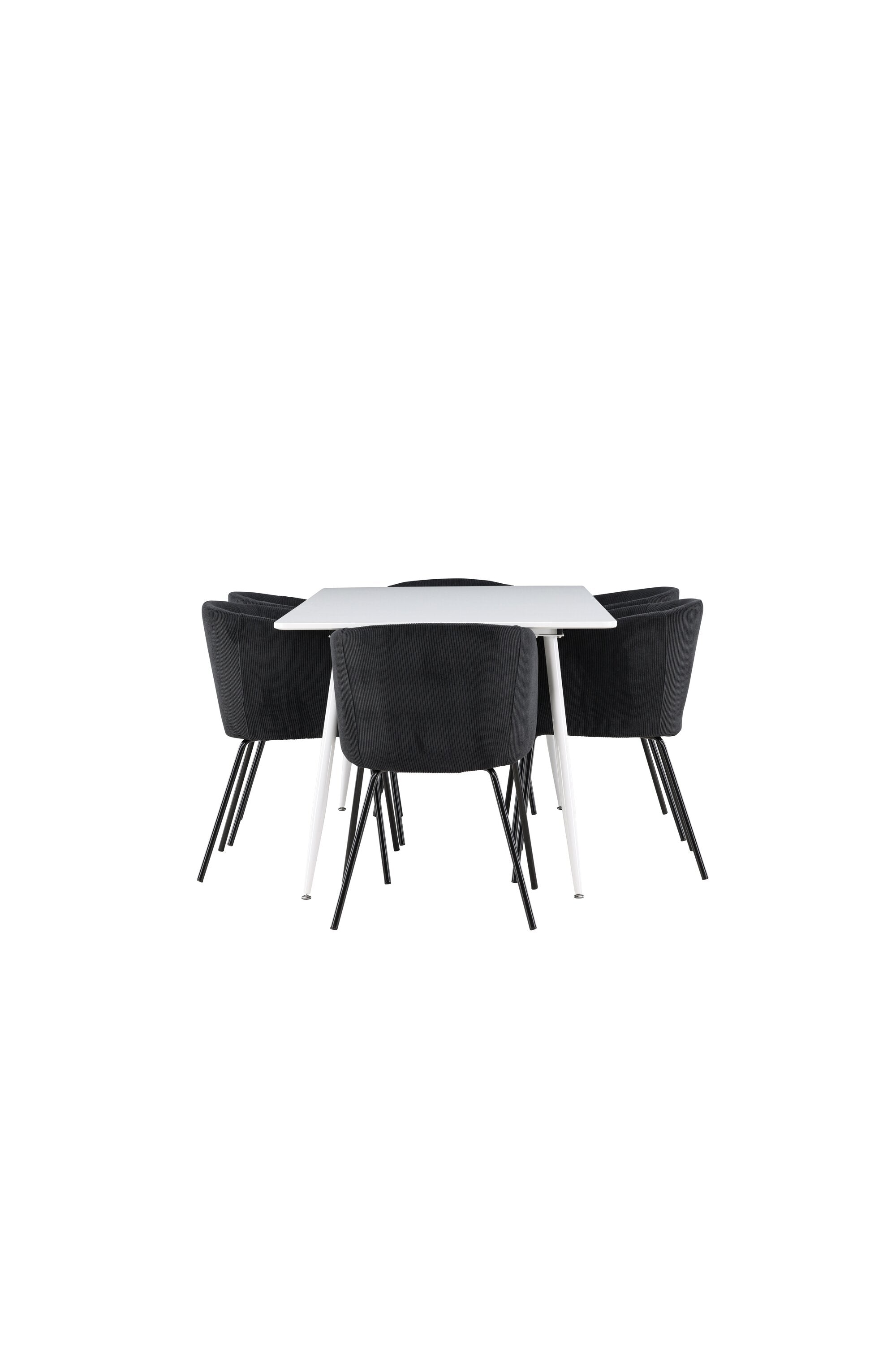 Silar Matbord med Berit Matstol-GR Dining Set-Venture Home-peaceofhome.se