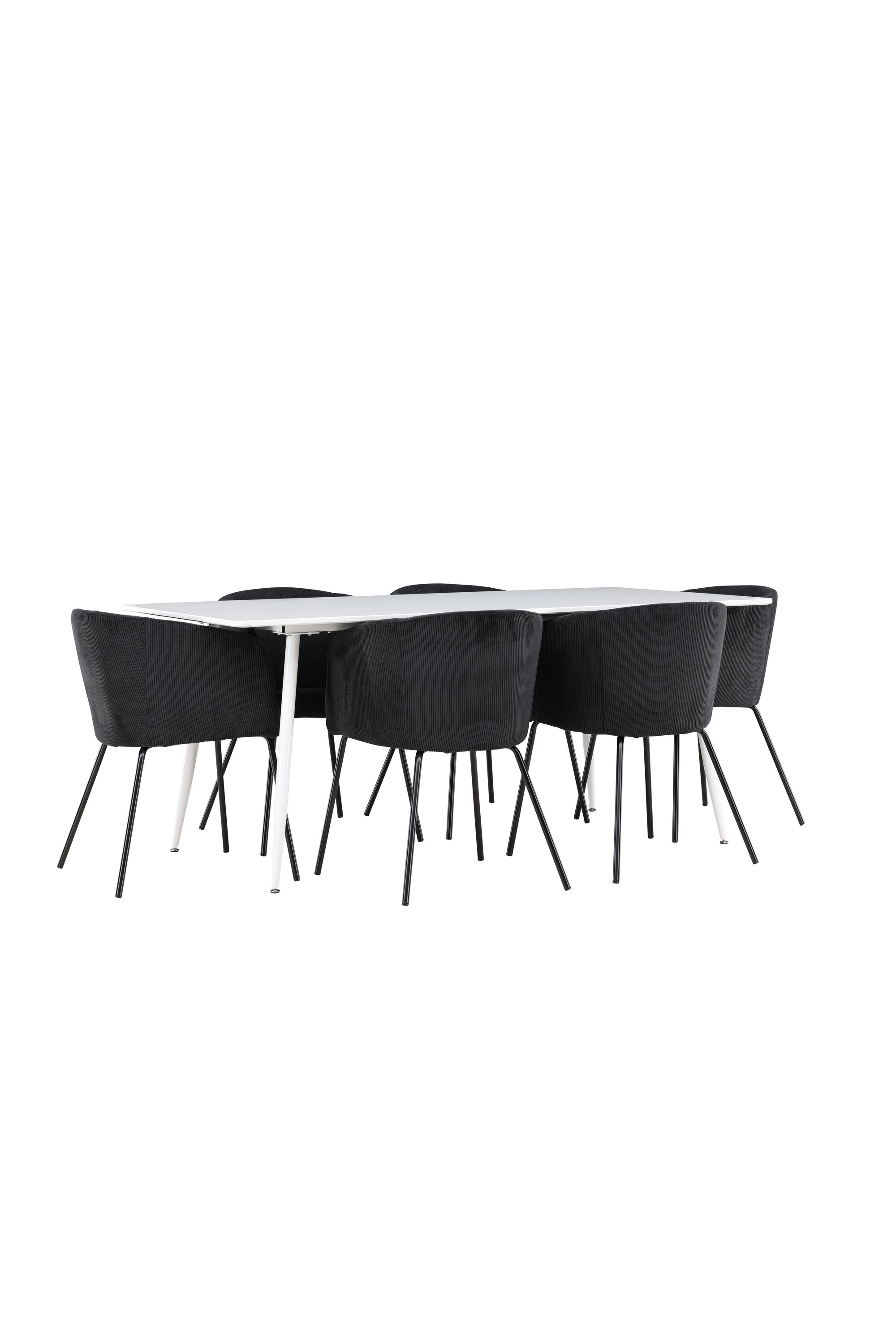 Silar Matbord med Berit Matstol-GR Dining Set-Venture Home-peaceofhome.se