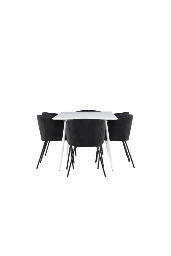 Silar Matbord med Berit Matstol-GR Dining Set-Venture Home-peaceofhome.se