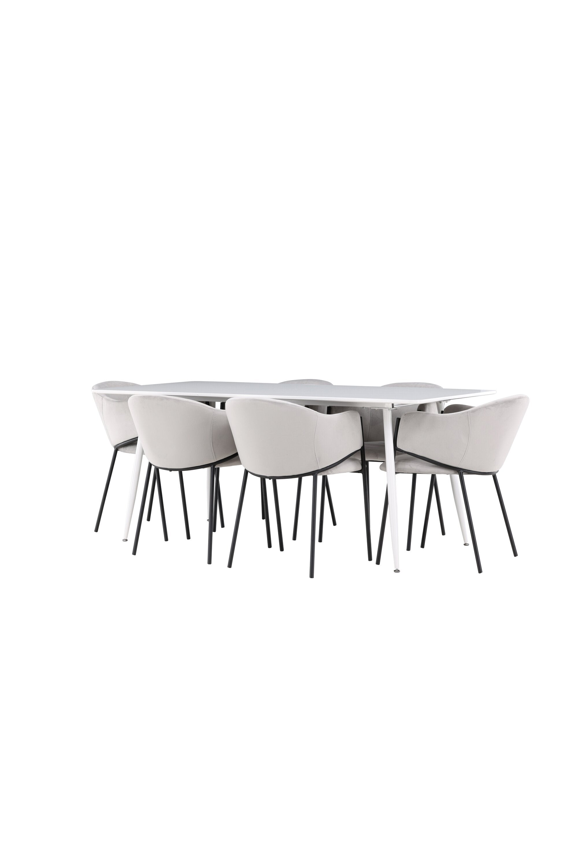 Silar Matbord med Evelina Matstol-GR Dining Set-Venture Home-peaceofhome.se