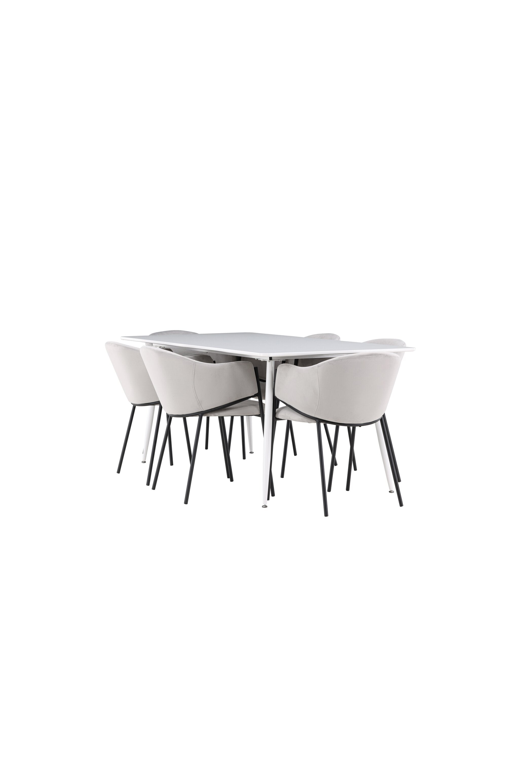 Silar Matbord med Evelina Matstol-GR Dining Set-Venture Home-peaceofhome.se