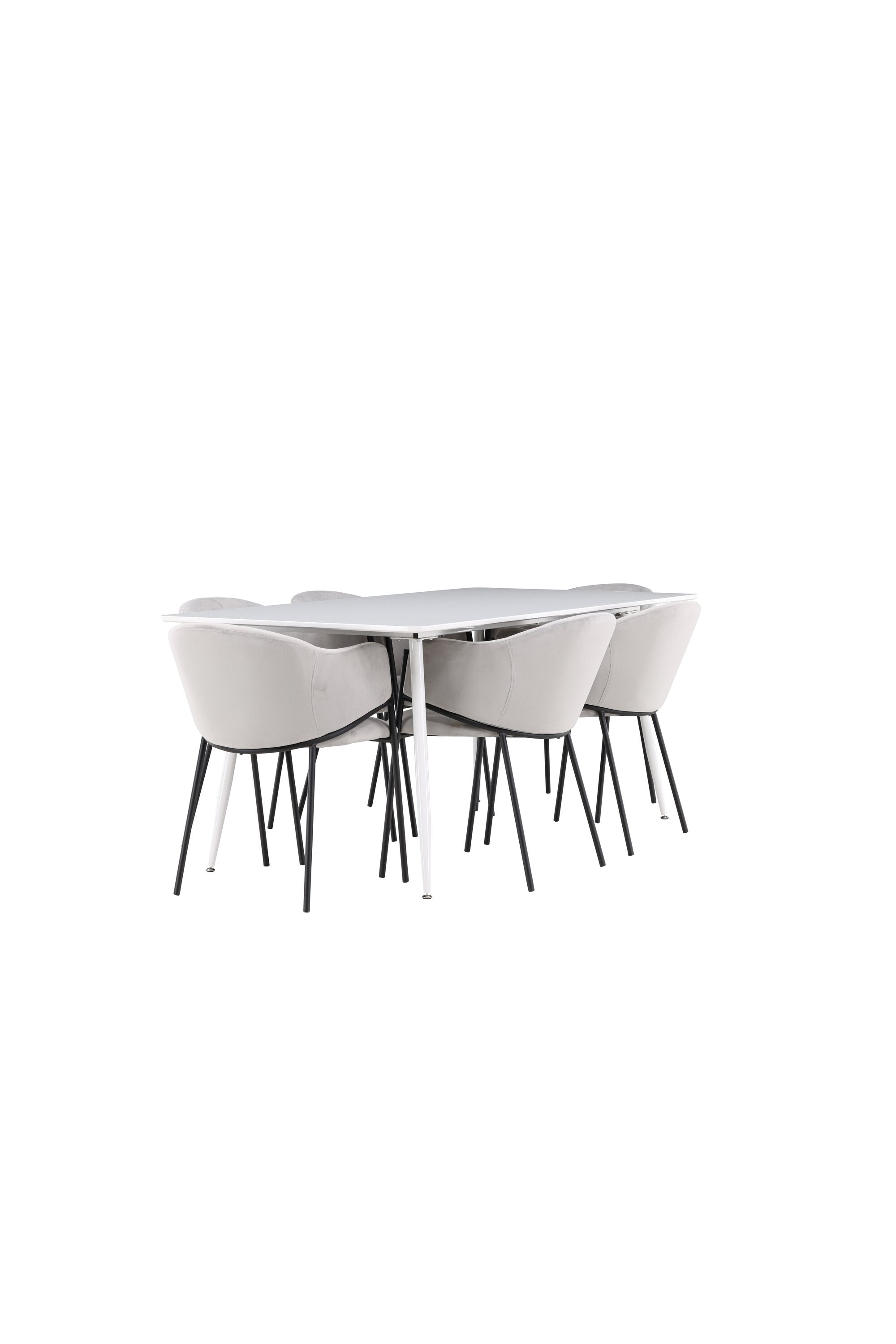 Silar Matbord med Evelina Matstol-GR Dining Set-Venture Home-peaceofhome.se