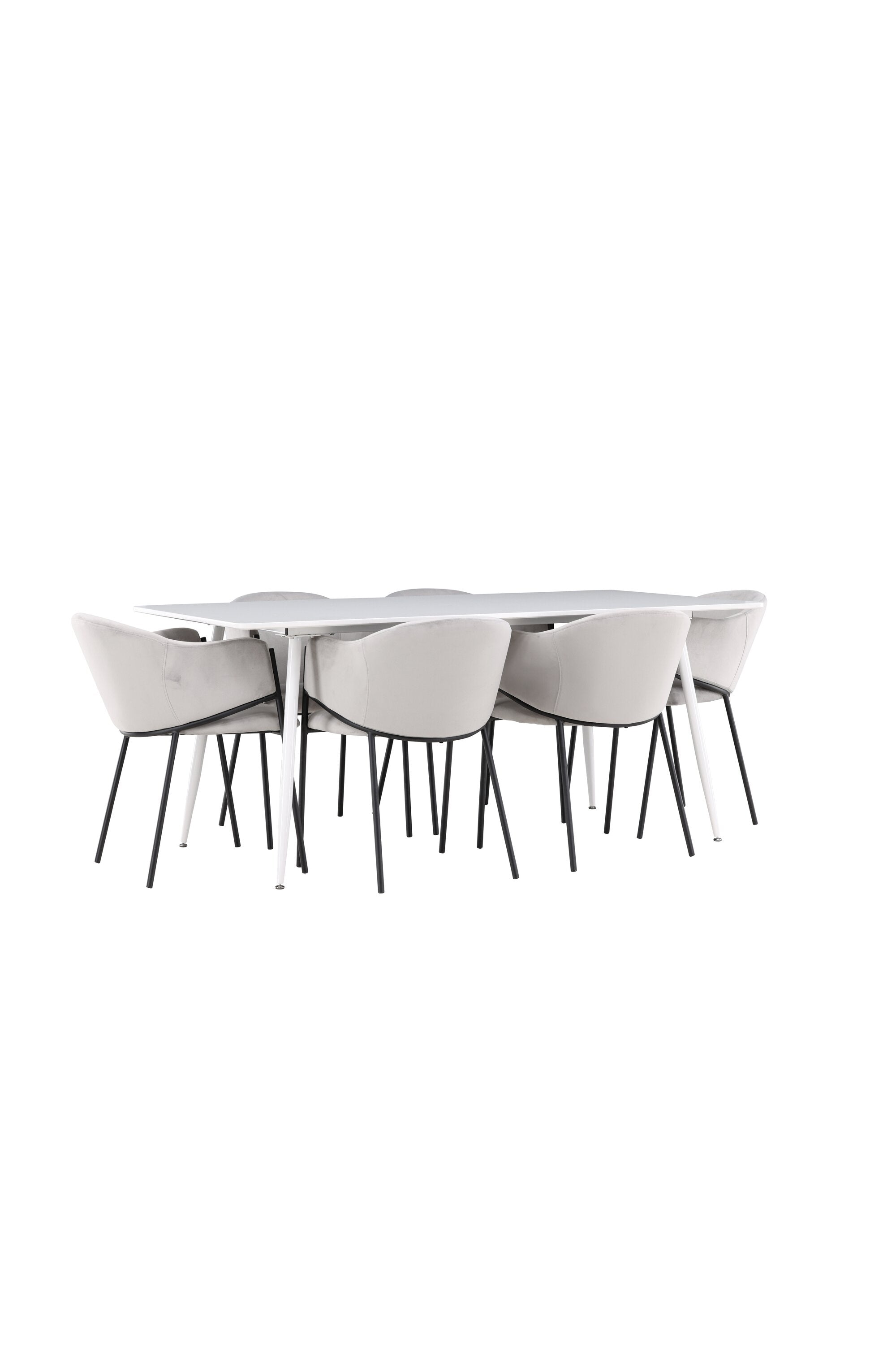 Silar Matbord med Evelina Matstol-GR Dining Set-Venture Home-peaceofhome.se