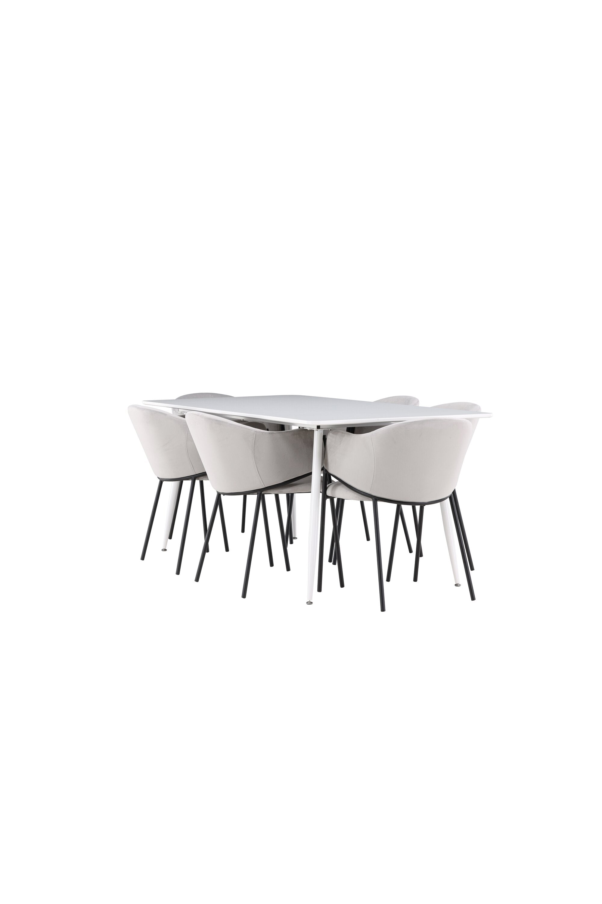 Silar Matbord med Evelina Matstol-GR Dining Set-Venture Home-peaceofhome.se