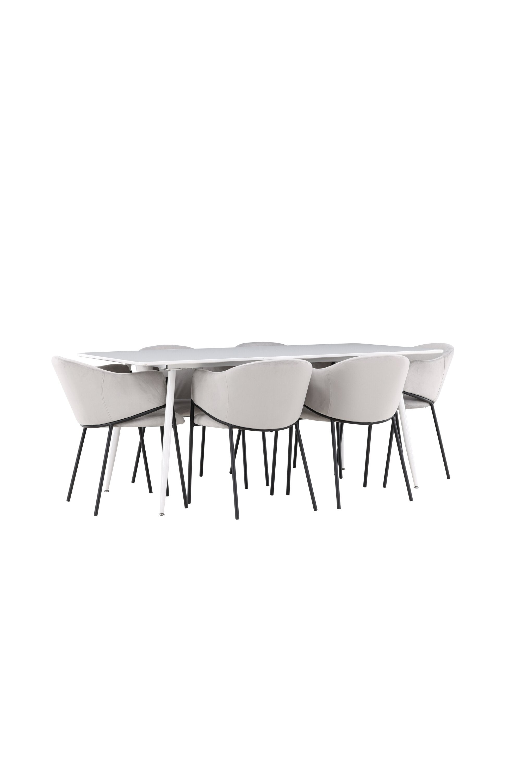 Silar Matbord med Evelina Matstol-GR Dining Set-Venture Home-peaceofhome.se