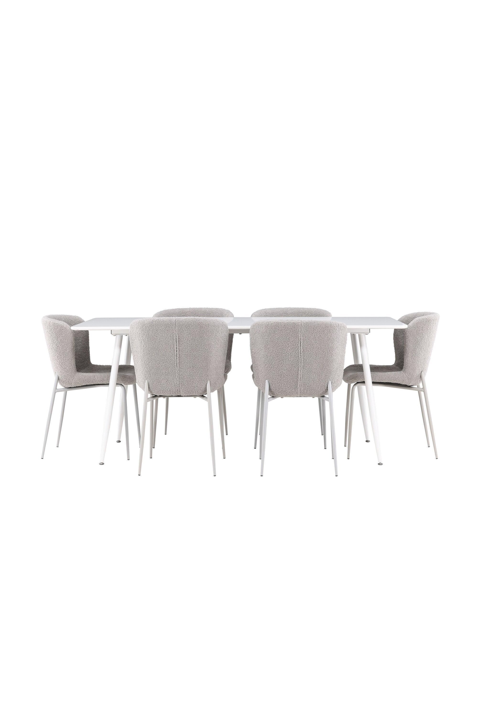 Silar Matbord med Modesto Matstol-GR Dining Set-Venture Home-peaceofhome.se