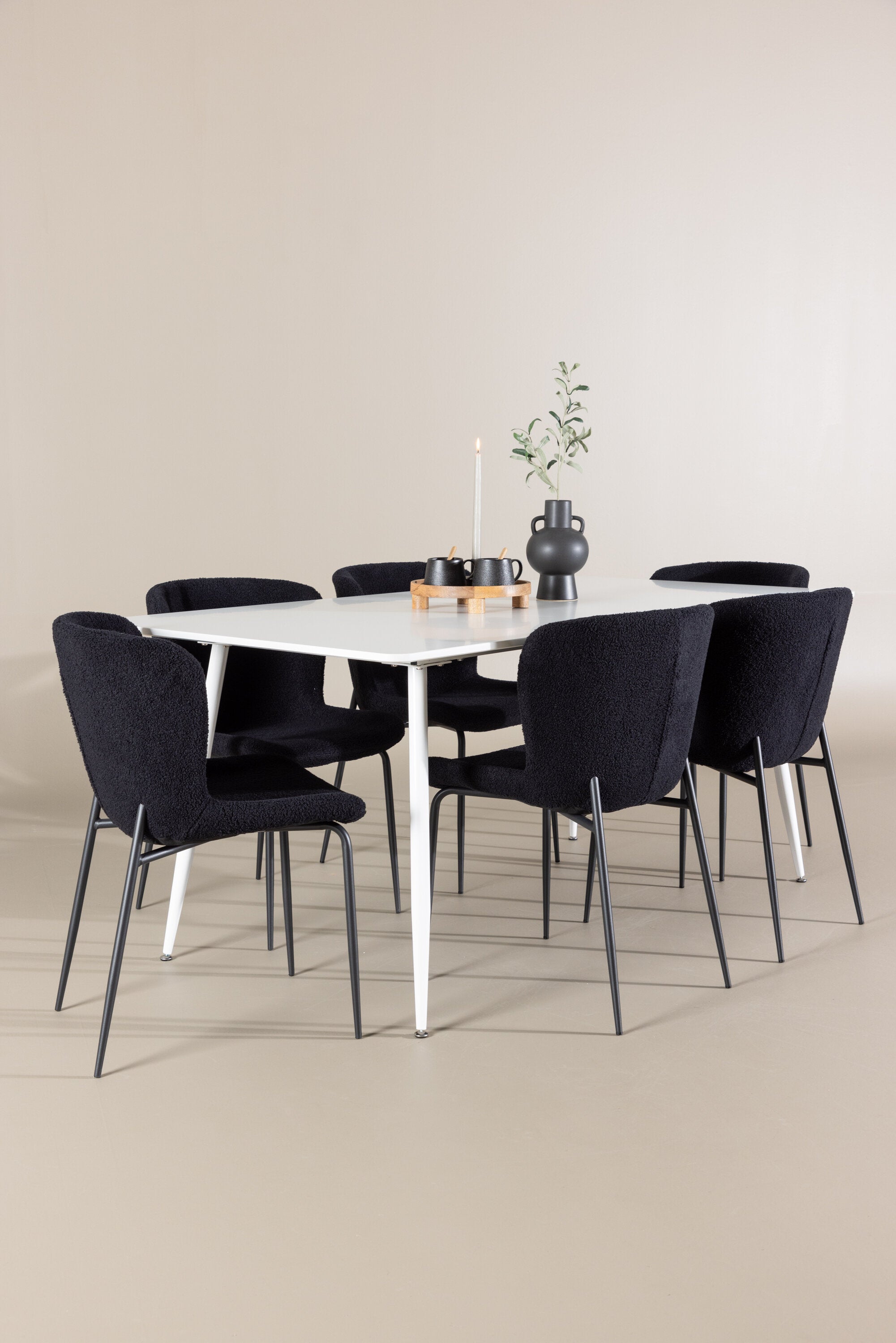 Silar Matbord med Modesto Matstol-GR Dining Set-Venture Home-peaceofhome.se