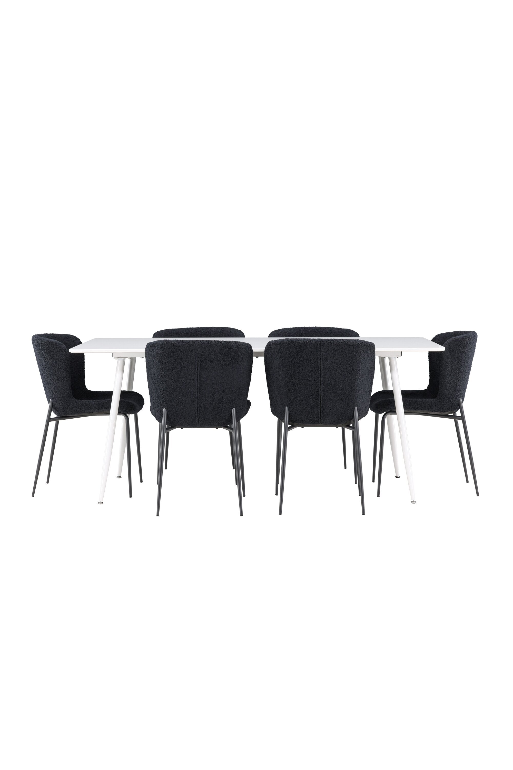 Silar Matbord med Modesto Matstol-GR Dining Set-Venture Home-peaceofhome.se