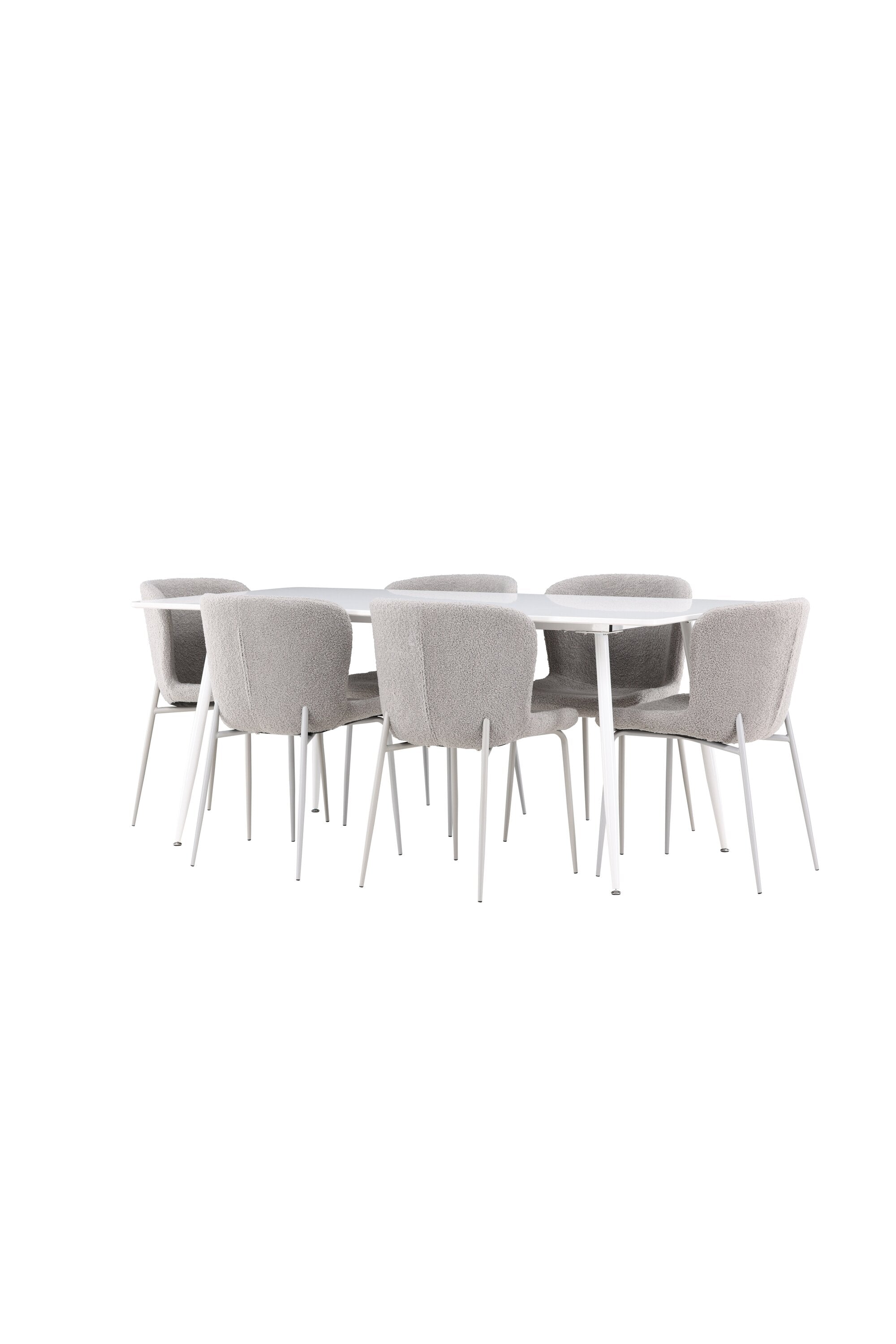 Silar Matbord med Modesto Matstol-GR Dining Set-Venture Home-peaceofhome.se