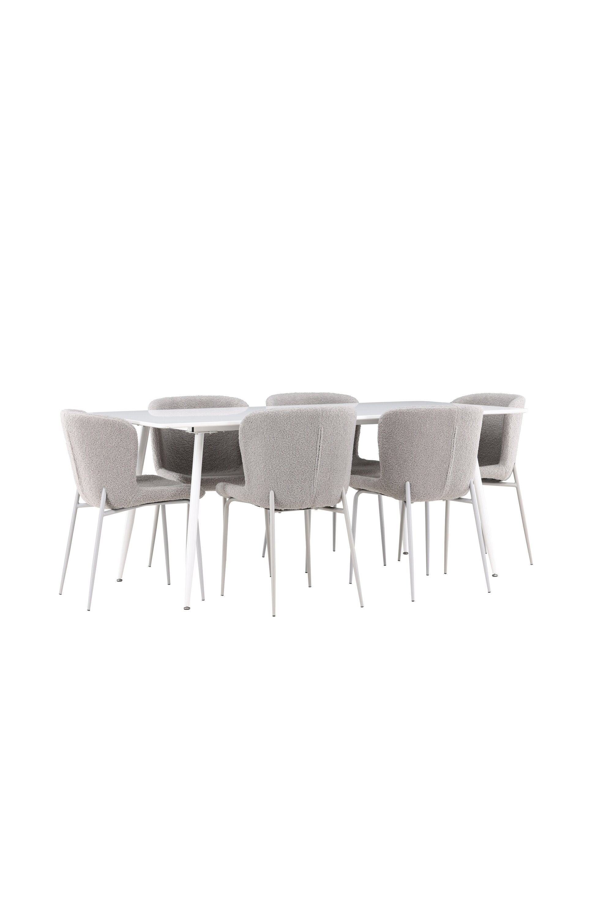 Silar Matbord med Modesto Matstol-GR Dining Set-Venture Home-peaceofhome.se