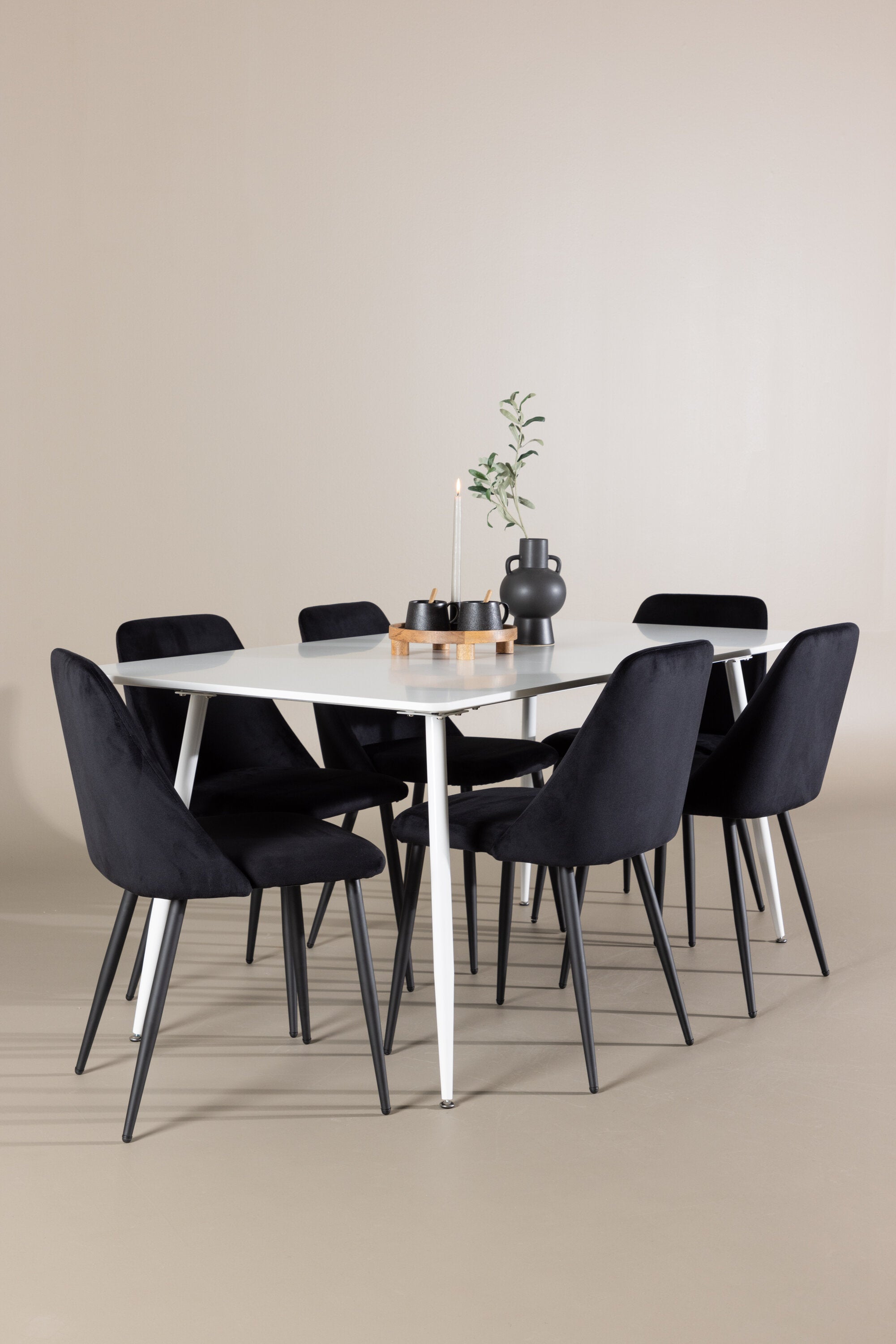 Silar Matbord med Night Matstol-GR Dining Set-Venture Home-peaceofhome.se